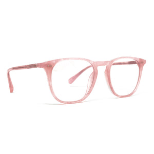 MAXWELL - GEO PINK + CLEAR GLASSES