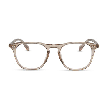 Maxwell Square Glasses | Vintage Crystal | Diff Eyewear