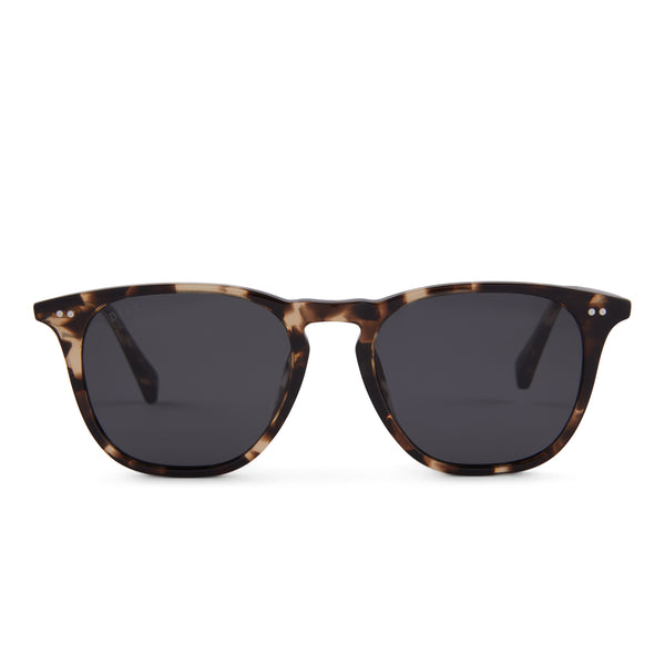 maxwell xl - espresso tortoise + grey + polarized sunglasses