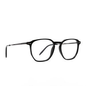 NOEL - BLACK + CLEAR GLASSES