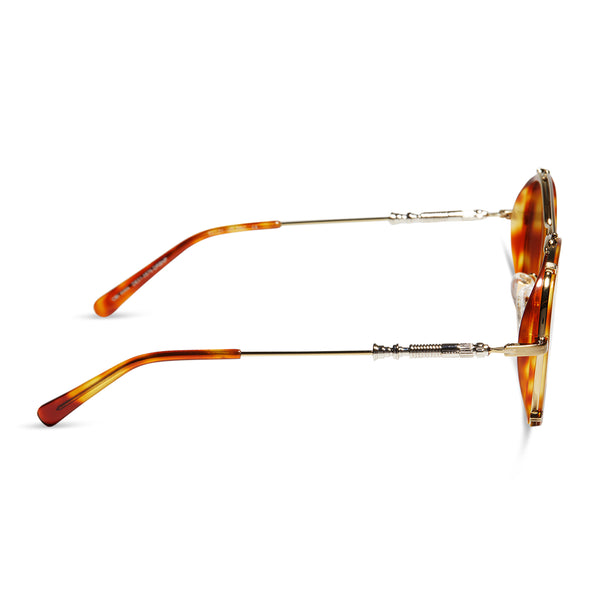 obi-wan™ - desert tortoise + brown polarized sunglasses 3