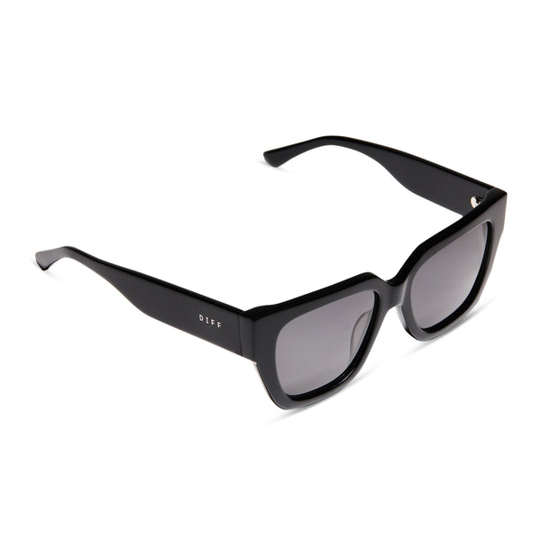 remi ii - black + grey polarized sunglasses 4