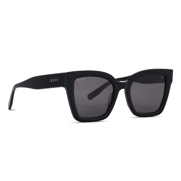 rhys - black + grey + polarized sunglasses 1