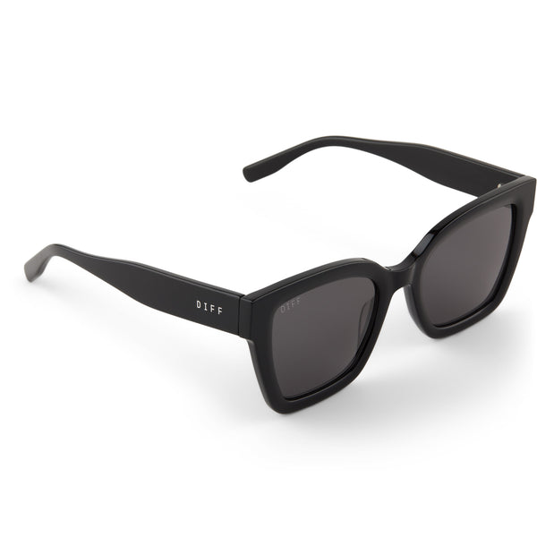 rhys - black + grey + polarized sunglasses 3