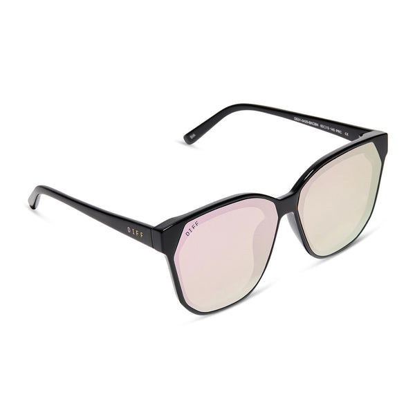 sia - black + cherry blossom mirror sunglasses 4