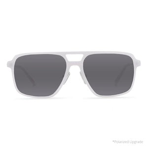 Luke X-WING Aviator Glasses | White Frame & | DIFF Eyewear