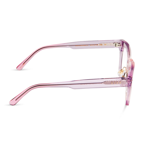 summer - rose ombre + prescription glasses 2