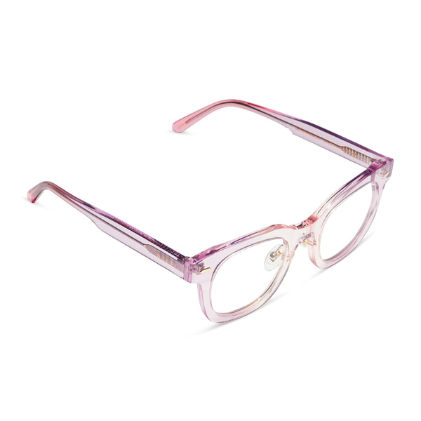 summer - rose ombre + prescription glasses 3