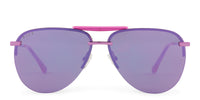 swatch for TAHOE - PINK RUSH METALLIC + PINK RUSH MIRROR SUNGLASSES--sold out