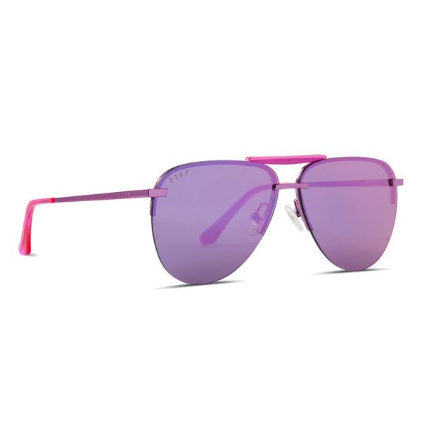 tahoe - pink rush metallic + pink rush mirror sunglasses 2