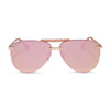 Color swatch for tahoe - gold + purple mirror sunglasses