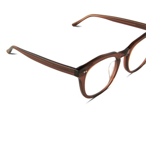 WESTON - DEEP AMBER + CLEAR GLASSES