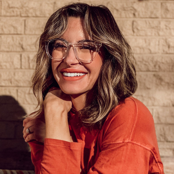 weston - clear crystal + prescription glasses 1