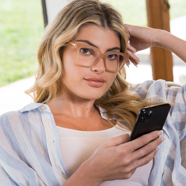 bella xs - rustique + blue light technology glasses 1