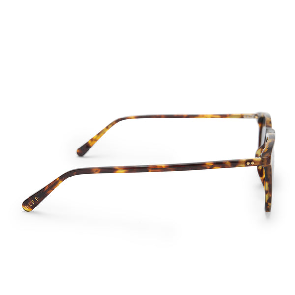 maxwell - amber tortoise + grey polarized sunglasses 4