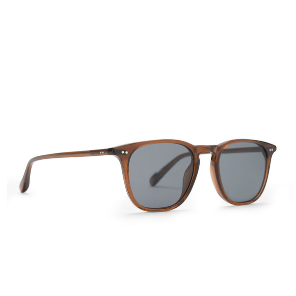 maxwell - whiskey + grey polarized sunglasses 2