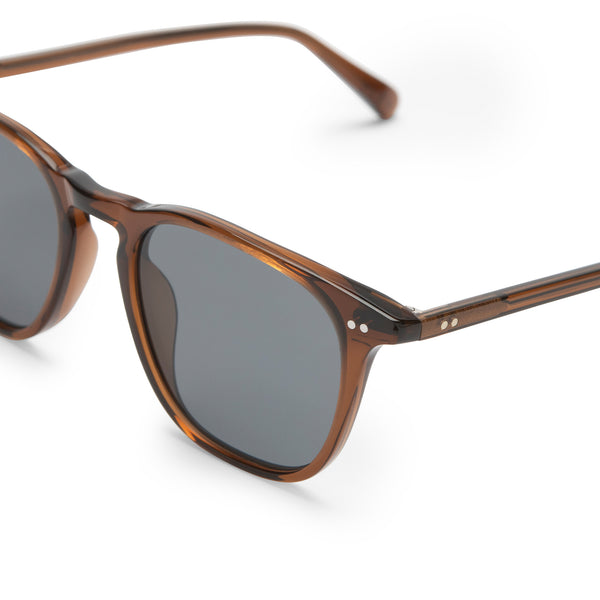 maxwell - whiskey + grey polarized sunglasses 3