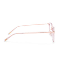 Rue Square Prescription Glasses | Light Pink Crystal | Diff Eyewear
