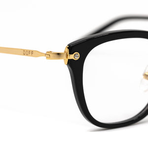RUE - BLACK + CLEAR GLASSES