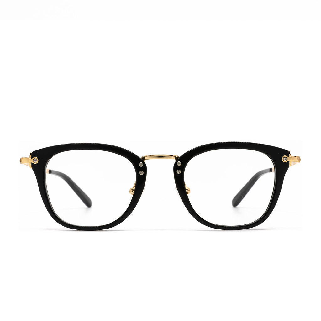 Rue Square Glasses | Black | Diff Eyewear