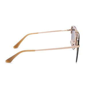 TAHOE - BRUSHED GOLD + GOLD MIRROR SUNGLASSES